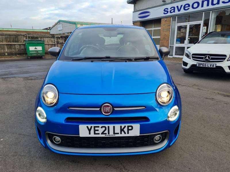 Fiat 500 1.0 Mild Hybrid Sport - 2021 21 YE21LKP Blue #2