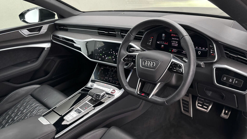 Audi S7 2023 3.0 Tdi V6 Black Edition Sportback Black #5