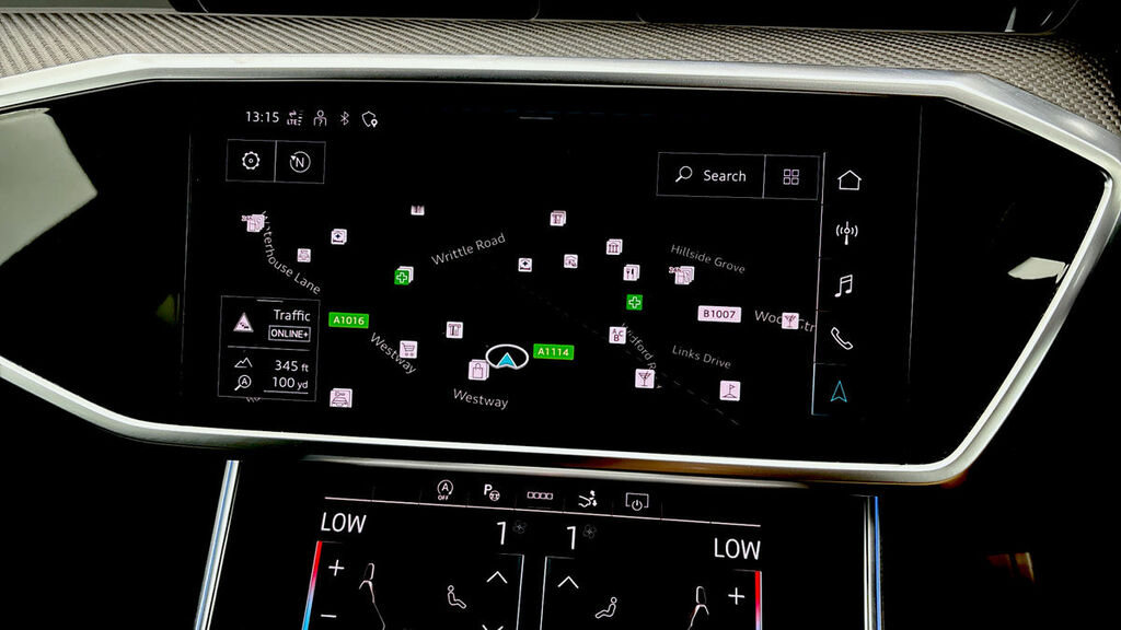 Audi S7 2023 3.0 Tdi V6 Black Edition Sportback Black #17