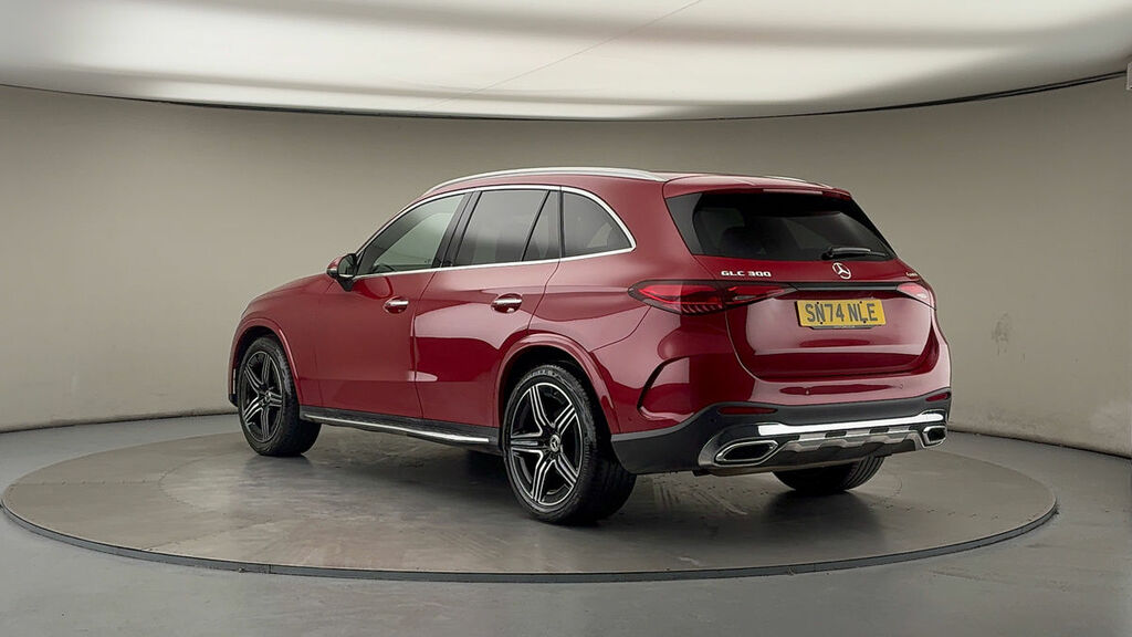 Mercedes-Benz GLC Class 2.0 Glc300h Mhev Amg Line Premium Suv SN74NLE Red #2