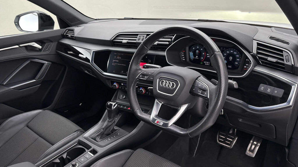 Audi Q3 2.0 Tdi 40 Black Edition Suv S Tronic Q KN73XZA White #5