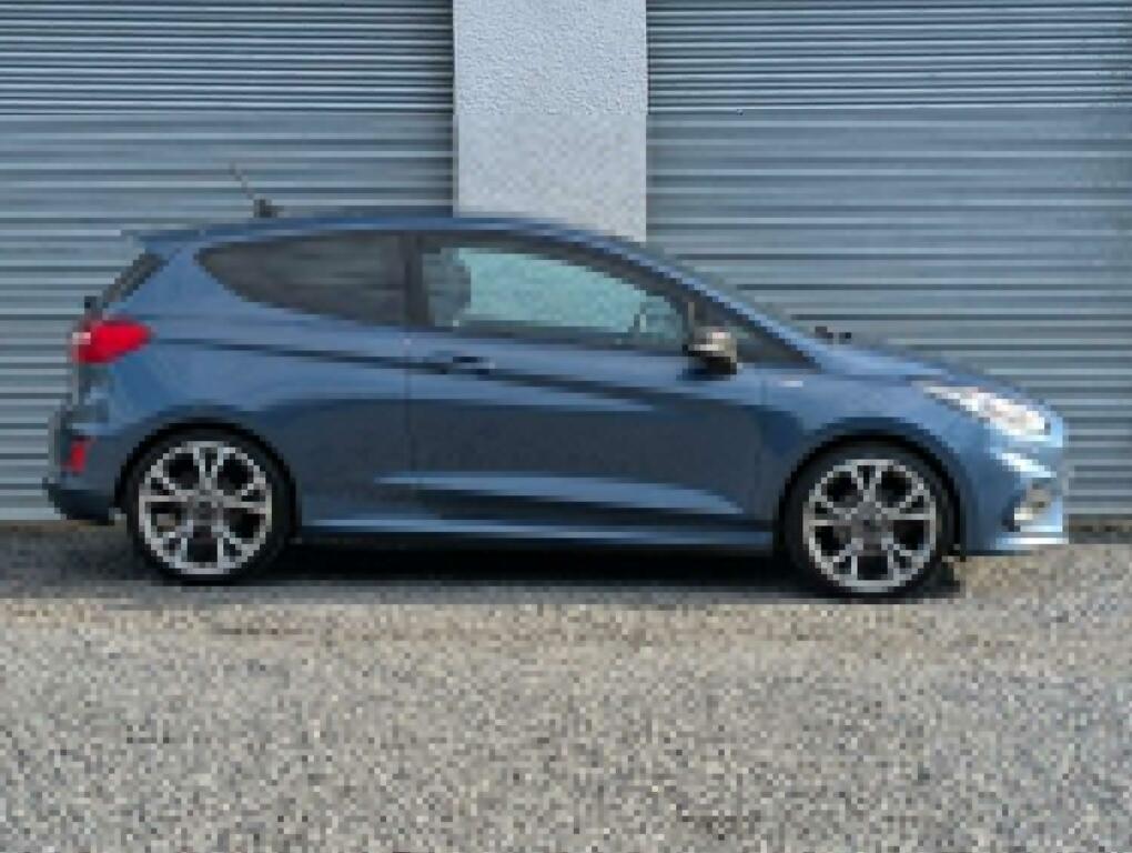 Ford Fiesta 1.0 T Ecoboost St-line X Edition 2020 CA20OVF Blue #2