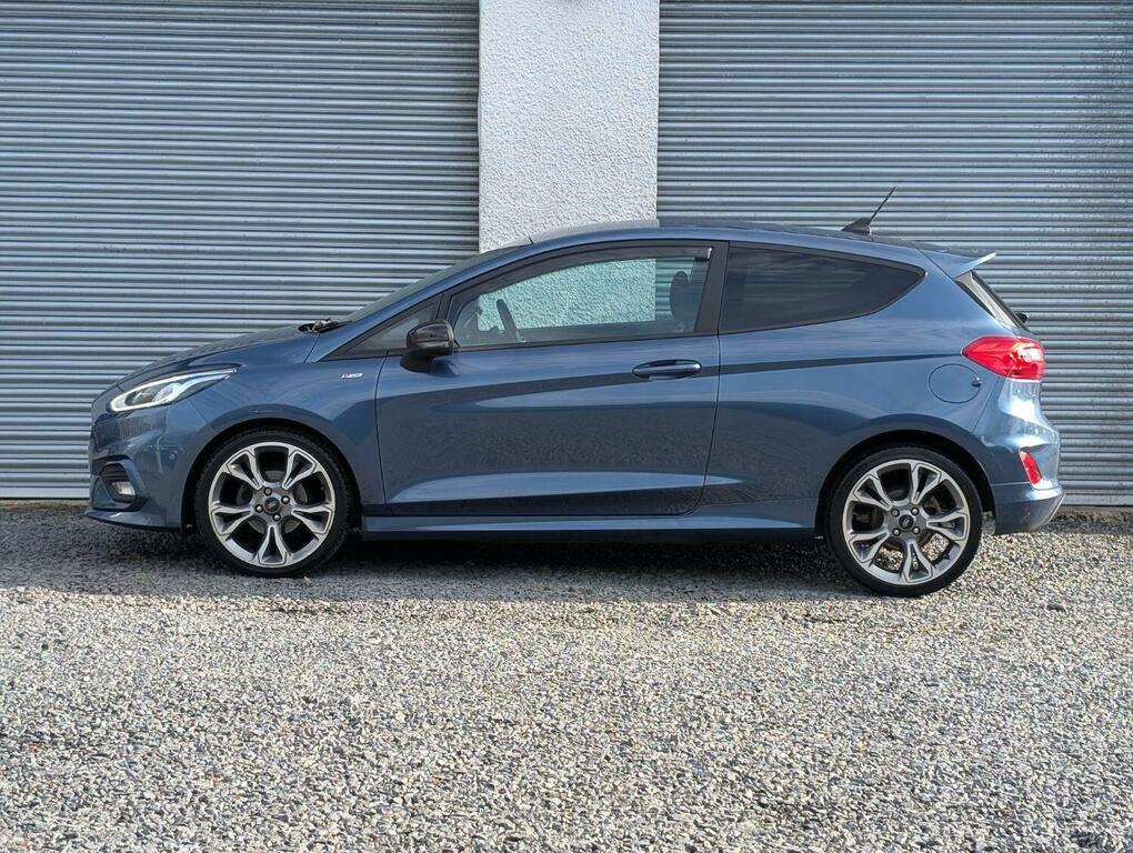 Ford Fiesta 1.0 T Ecoboost St-line X Edition 2020 CA20OVF Blue #6