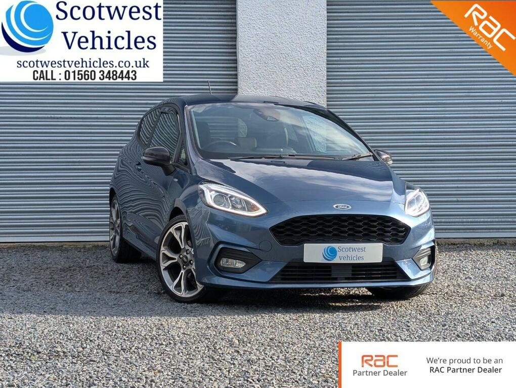 Ford Fiesta 1.0 T Ecoboost St-line X Edition 2020 Blue