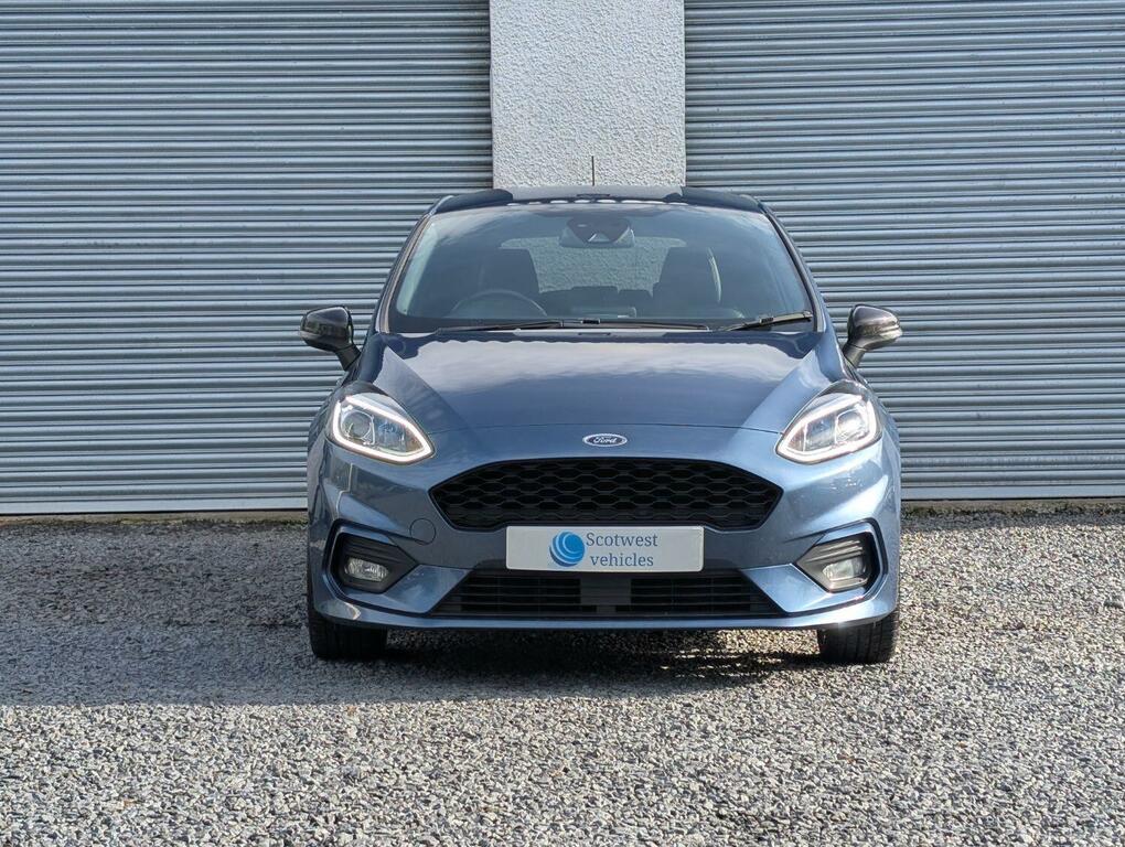 Ford Fiesta 1.0 T Ecoboost St-line X Edition 2020 CA20OVF Blue #4