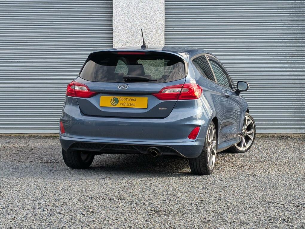 Ford Fiesta 1.0 T Ecoboost St-line X Edition 2020 CA20OVF Blue #3
