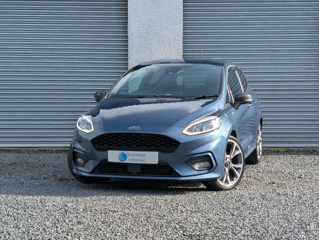 Ford Fiesta 1.0 T Ecoboost St-line X Edition 2020 CA20OVF Blue #5
