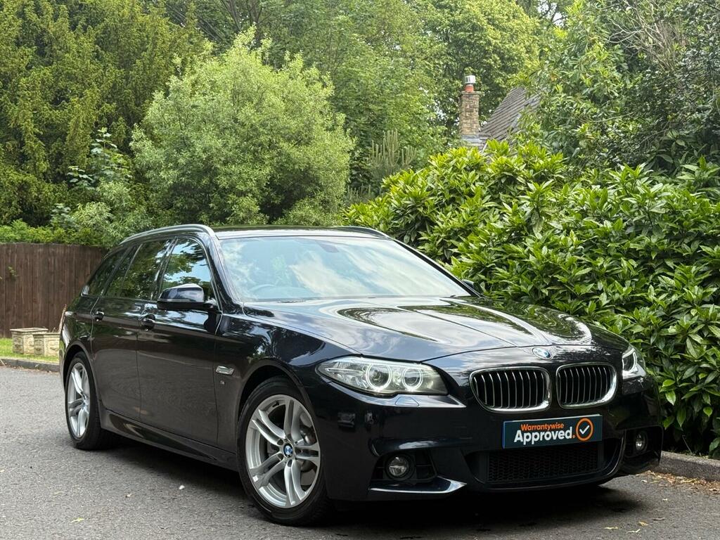 BMW 5 Series 2.0 520D M Sport Touring 2013 YD63AYP Black