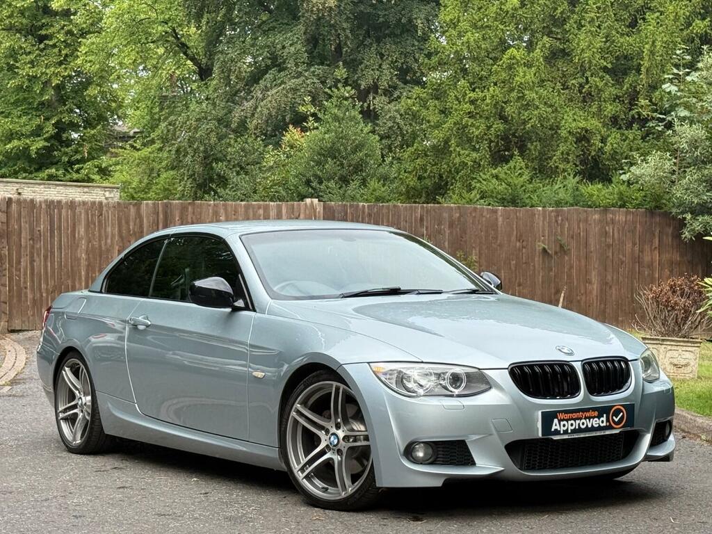 BMW 3 Series 2.0 320D Sport Plus Edition Convertible 2012 SJ12VFN Blue #2