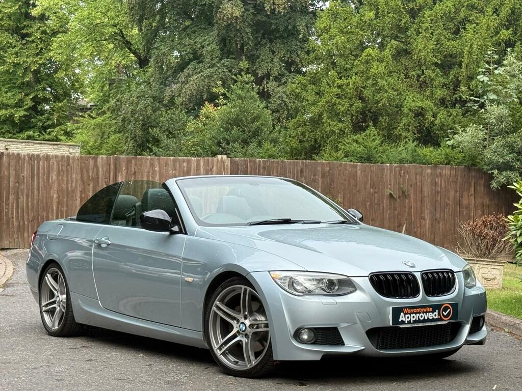 BMW 3 Series 2.0 320D Sport Plus Edition Convertible 2012 SJ12VFN Blue