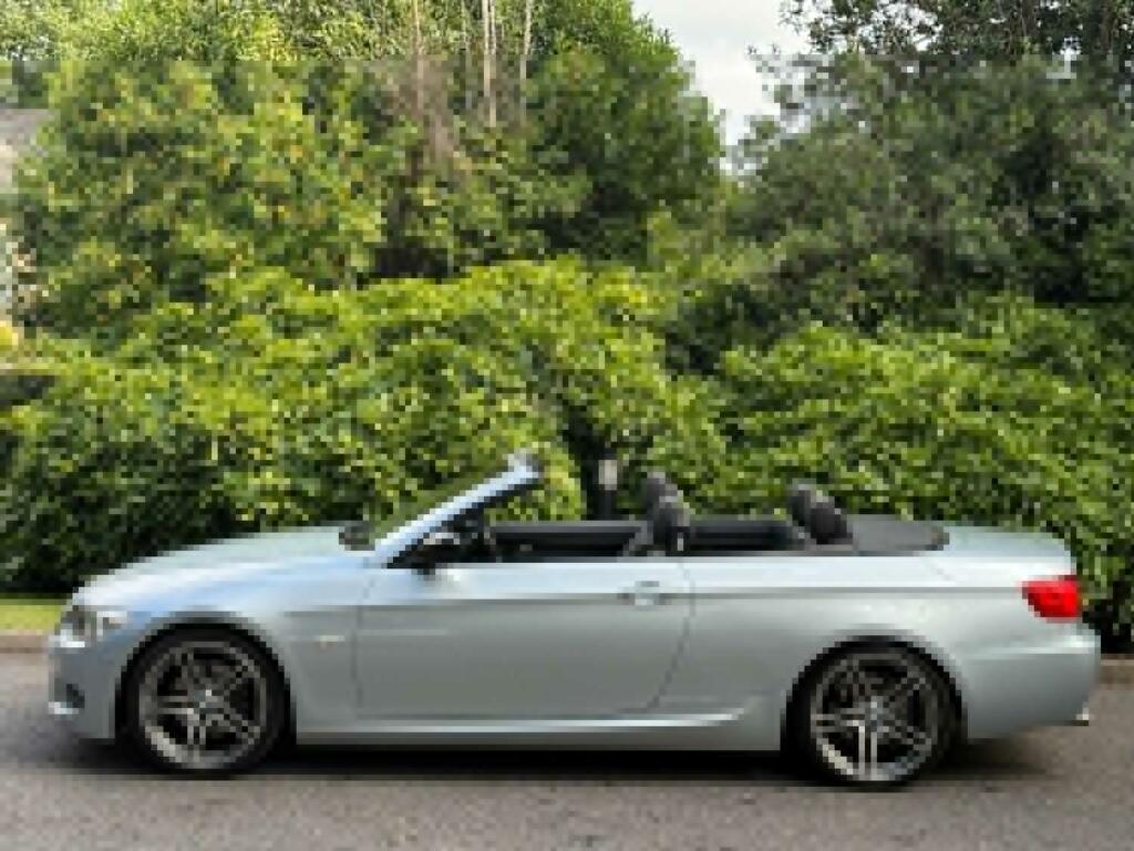 BMW 3 Series 2.0 320D Sport Plus Edition Convertible 2012 SJ12VFN Blue #6