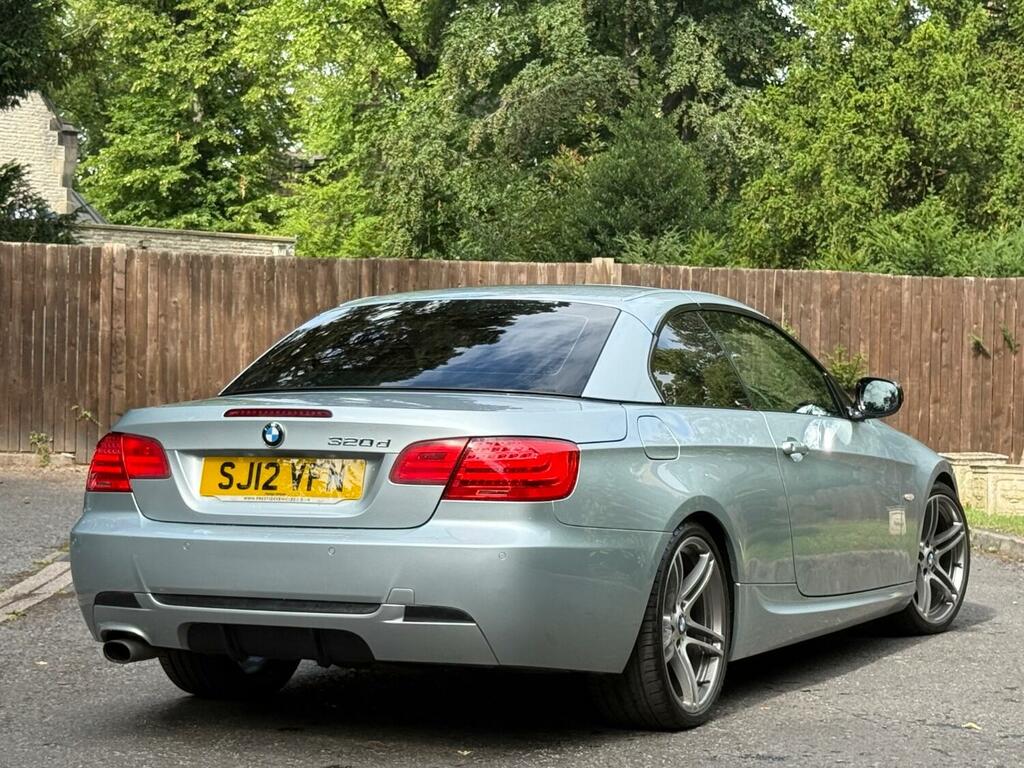 BMW 3 Series 2.0 320D Sport Plus Edition Convertible 2012 SJ12VFN Blue #4