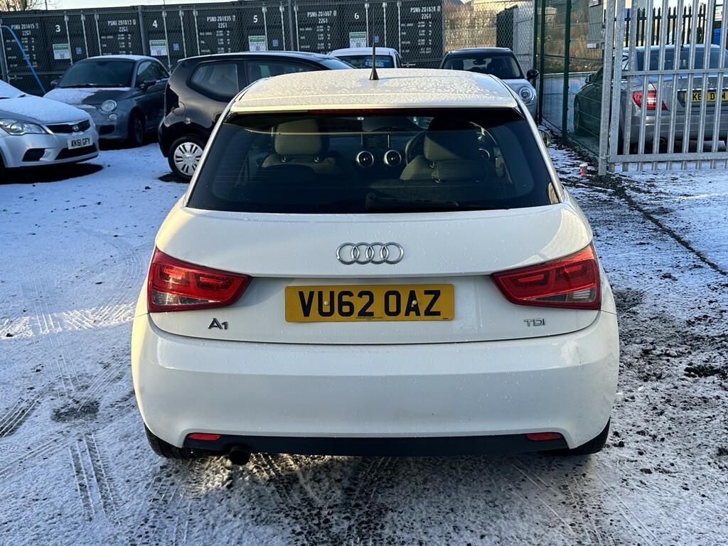 Audi A1 1.6 Tdi Sport 201262 VU62OAZ White #6