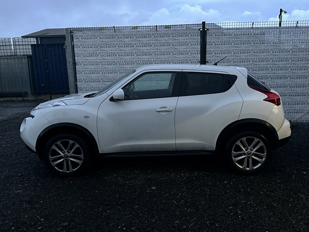 Nissan Juke 1.6 Dig-t Acenta Sport 201060 White #4