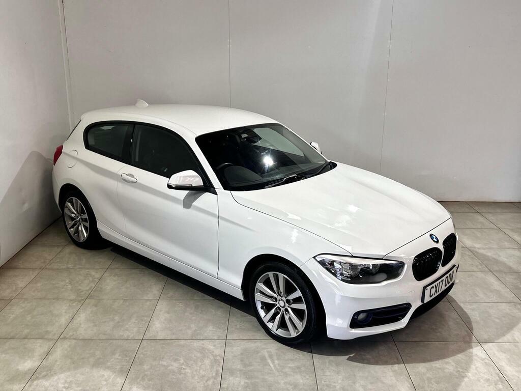 BMW 1 Series 2.0 118D Sport Euro 6 S S CX17ODK White #3