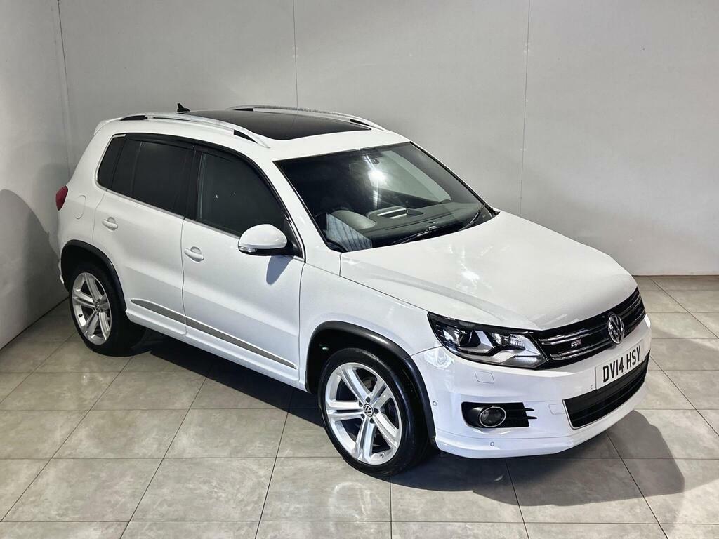 Volkswagen Tiguan 2.0 Tdi Bluemotion Tech R-line Dsg 4Wd Euro 5 S S DV14HSY White #2