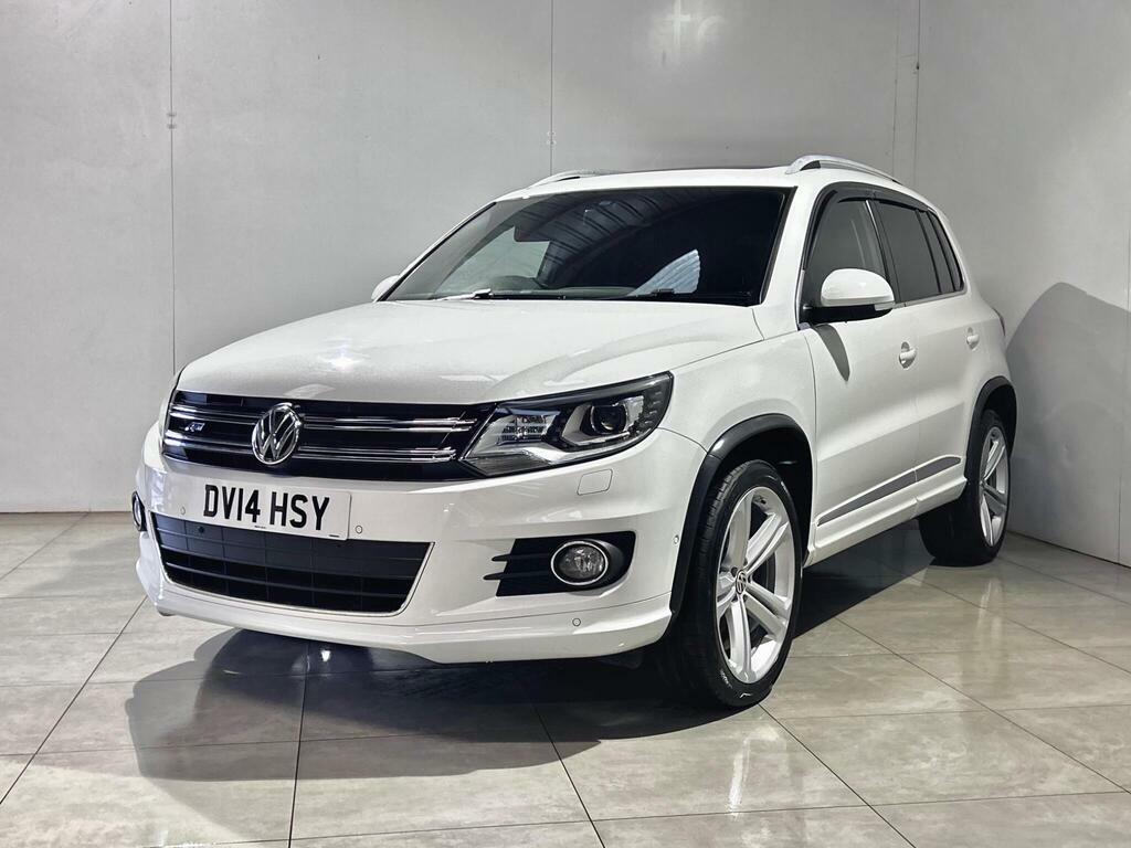 Volkswagen Tiguan 2.0 Tdi Bluemotion Tech R-line Dsg 4Wd Euro 5 S S DV14HSY White #5