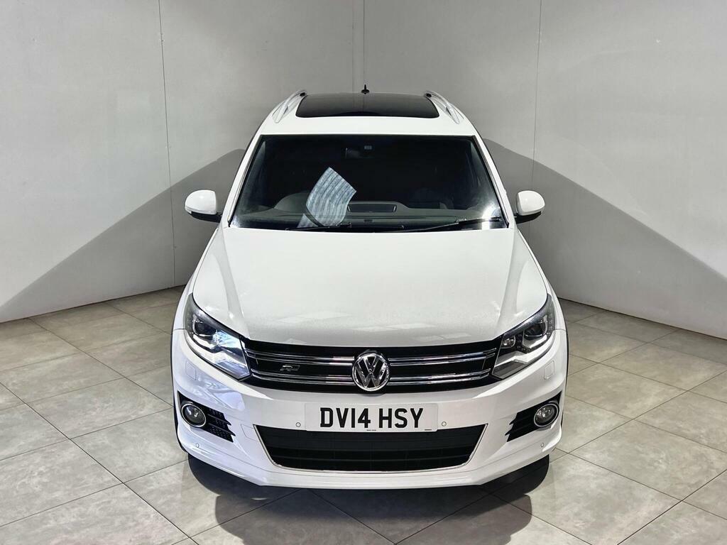 Volkswagen Tiguan 2.0 Tdi Bluemotion Tech R-line Dsg 4Wd Euro 5 S S DV14HSY White #4