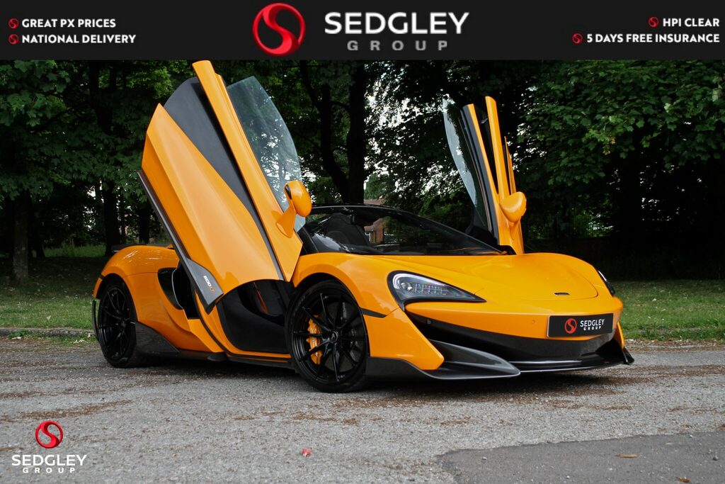 McLaren 600LT 3.8T V8 Spider Ssg Euro 6 S S Orange
