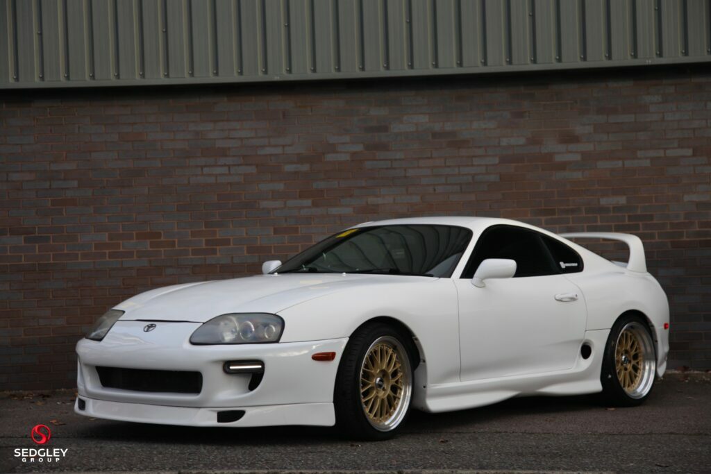 Toyota Supra 3.0 Turbo White #4