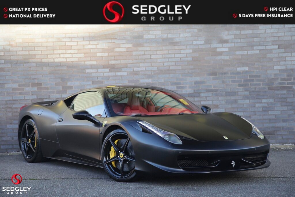 Ferrari 458 4.5 Italia F1 Dct Euro 5 Black