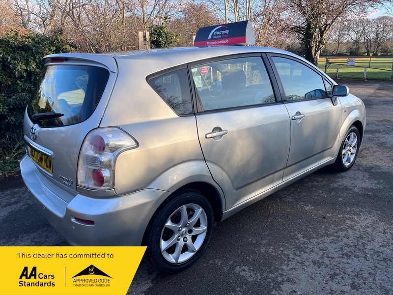 Toyota Corolla Verso Vvt-i Sr Silver #3