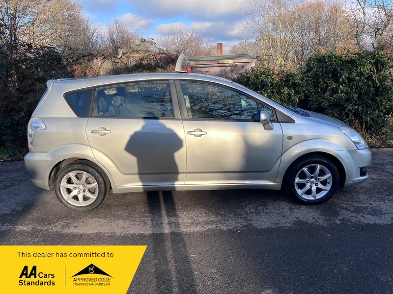 Toyota Corolla Verso Vvt-i Sr Silver #5