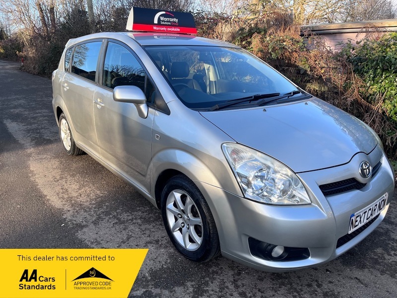 Toyota Corolla Verso Vvt-i Sr Silver