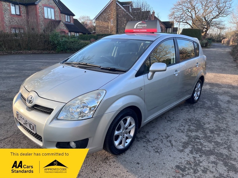 Toyota Corolla Verso Vvt-i Sr Silver #2