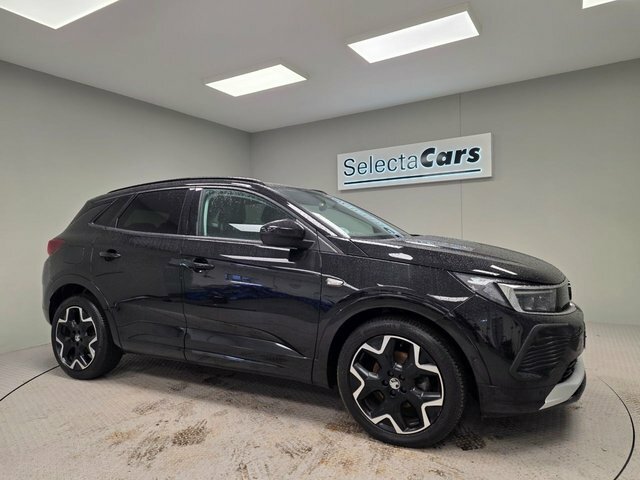 Vauxhall Grandland X 1.2 Turbo Ultimate Suv Euro 6 S ND72HZM Black #4