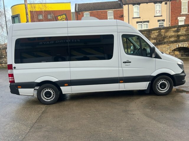 Mercedes-Benz Sprinter 314 Cdi Panel Van YC67NJX White #5