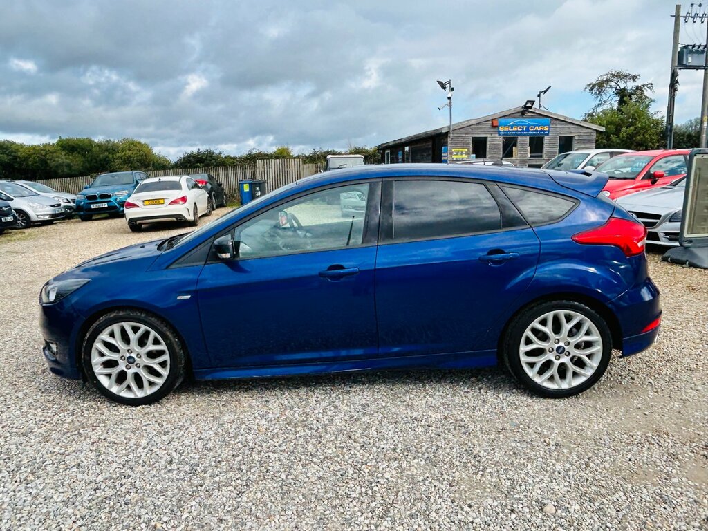 Ford Focus 1.0T Ecoboost St-line Hatchback CP67EER Blue #6