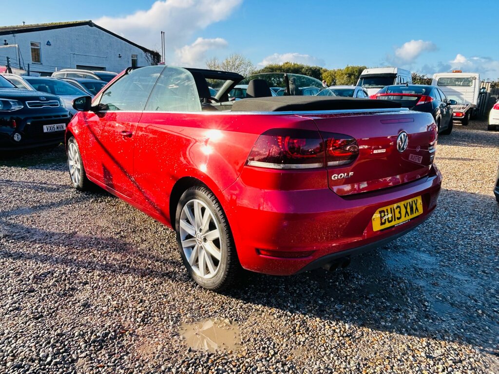 Volkswagen Golf 1.4 Tsi S Cabriolet Euro 5 122 Red #6
