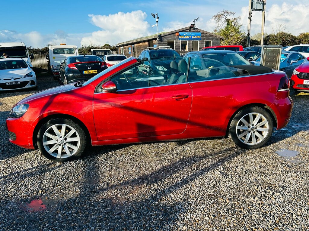 Volkswagen Golf 1.4 Tsi S Cabriolet Euro 5 122 Red #5