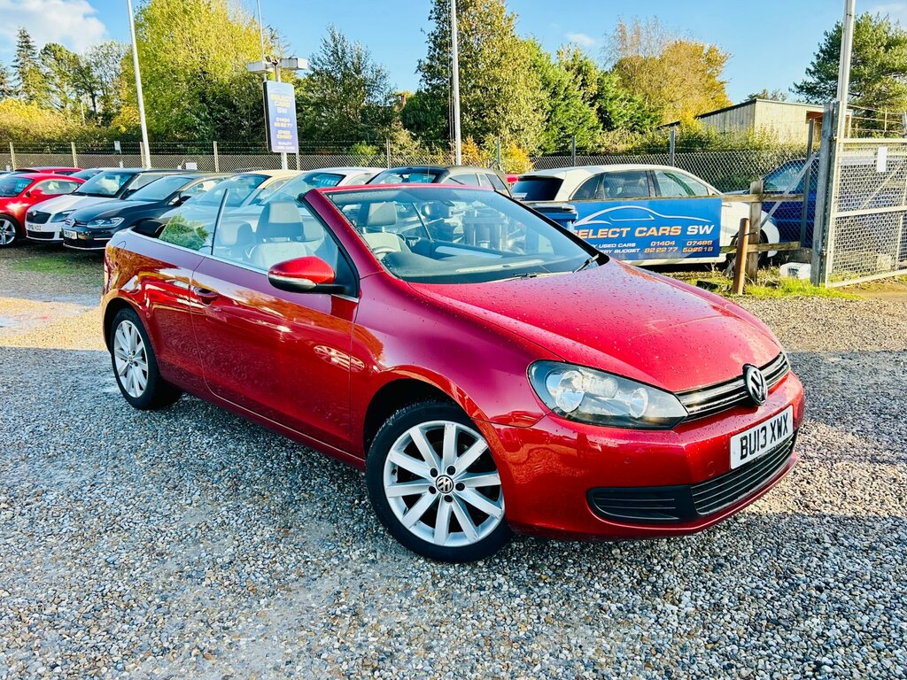 Volkswagen Golf 1.4 Tsi S Cabriolet Euro 5 122 Red