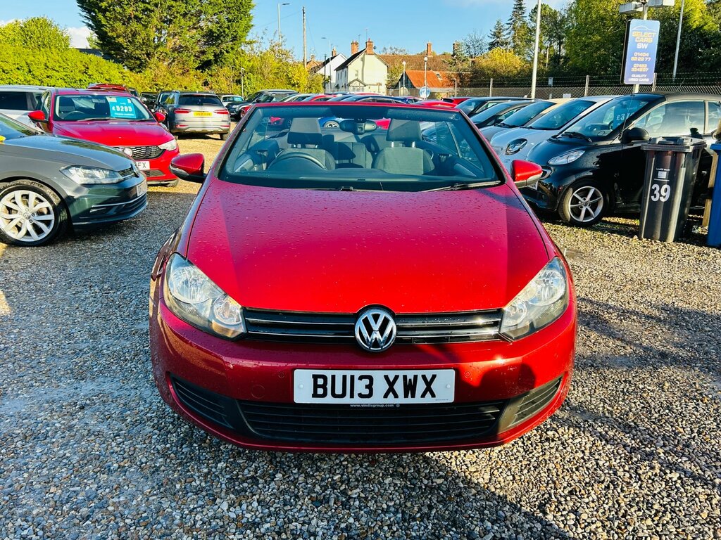 Volkswagen Golf 1.4 Tsi S Cabriolet Euro 5 122 Red #4
