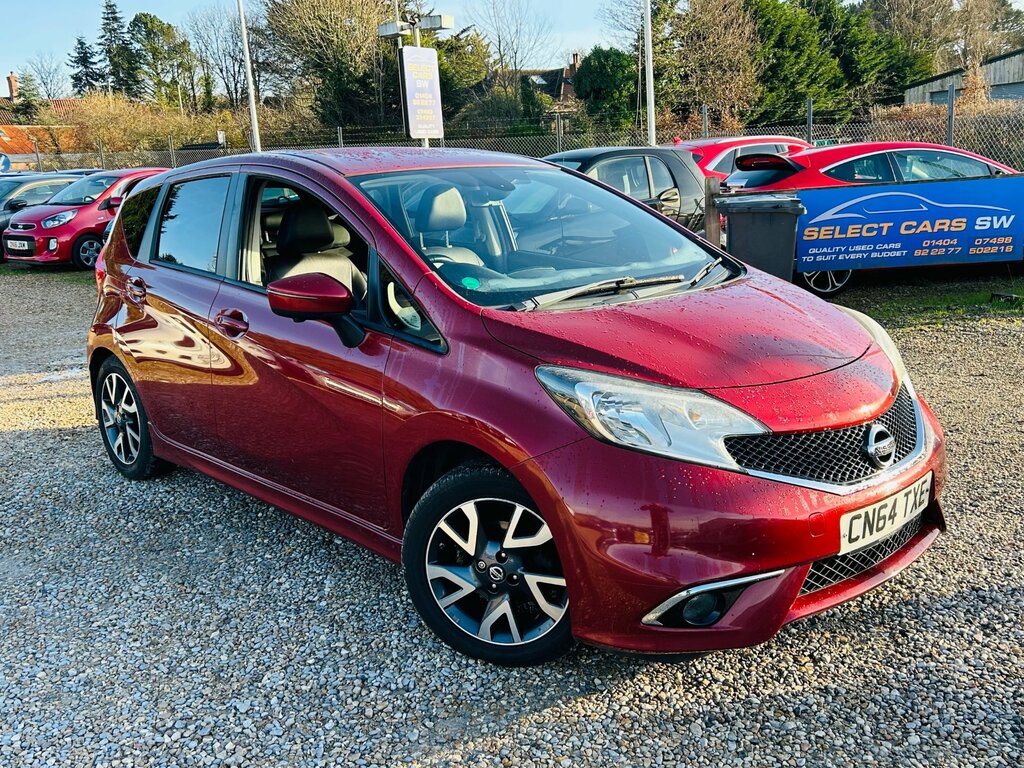 Nissan Note 1.5 Dci Tekna Hatchback Euro 5 Red