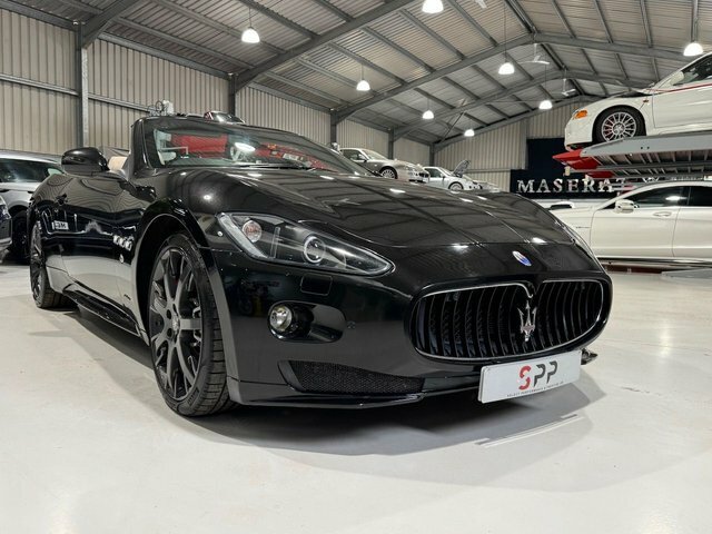 Maserati GranCabrio 4.7L Null Black #4