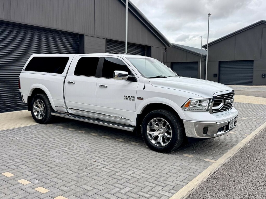 Dodge RAM Pickup White #3