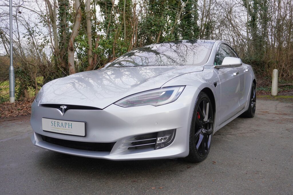 Tesla Model S P100dl Dual Motor Silver
