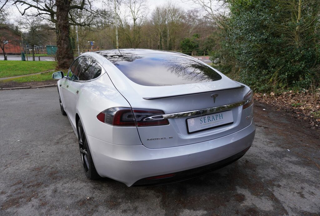 Tesla Model S P100dl Dual Motor ML68YCC Silver #3