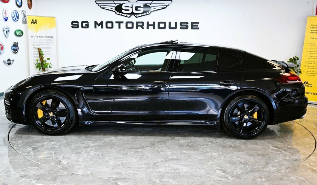 Porsche Panamera 4L Turbo S Black #6