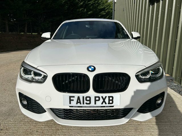 BMW 1 Series 1.5 116D M Sport Shadow Edition Hatchback Dies FA19PXB White #5