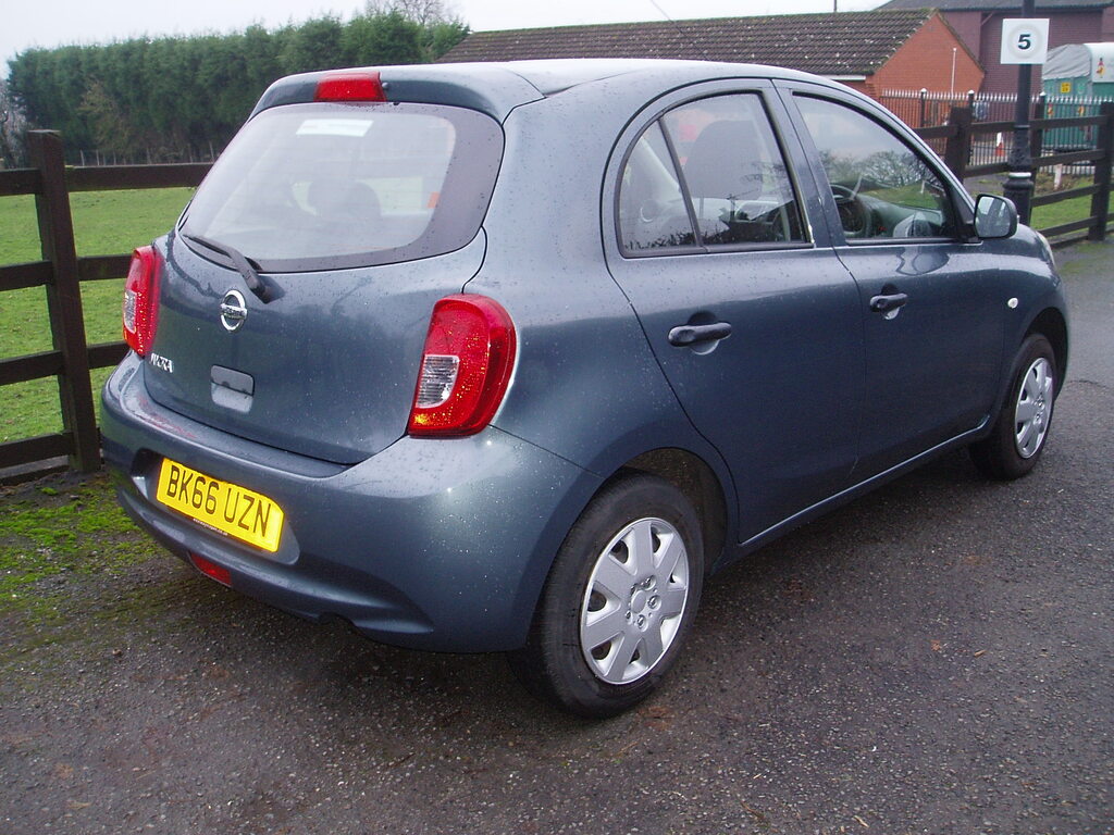 Nissan Micra Visia Grey #2