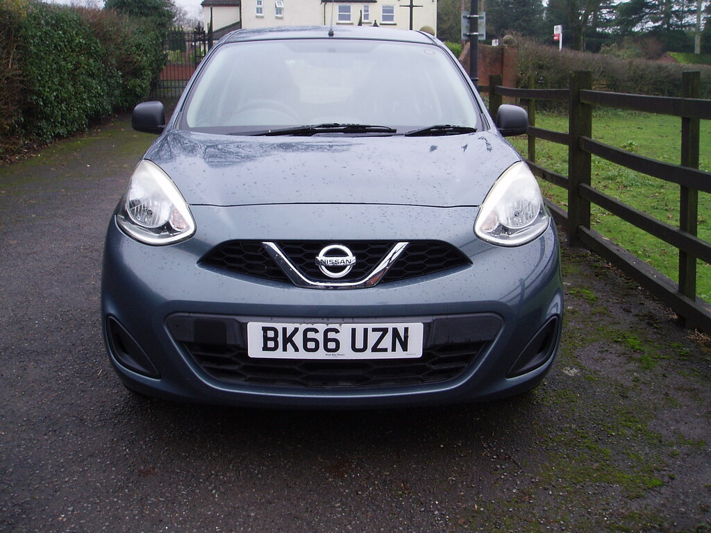 Nissan Micra Visia Grey #5