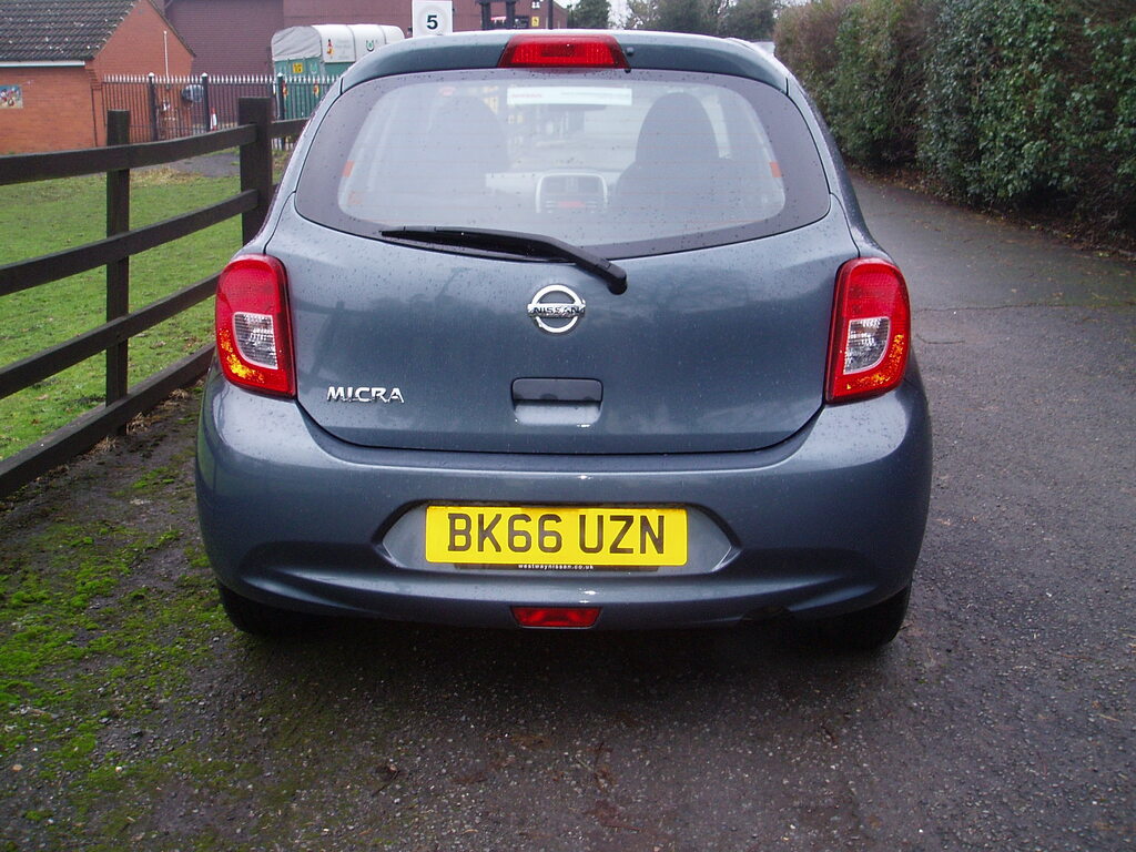 Nissan Micra Visia Grey #6