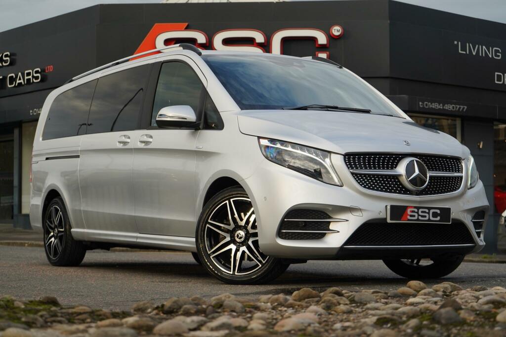 Mercedes-Benz V Class 2.0 V220d Amg Line G-tronic Euro 6 Ss Xlwb Silver