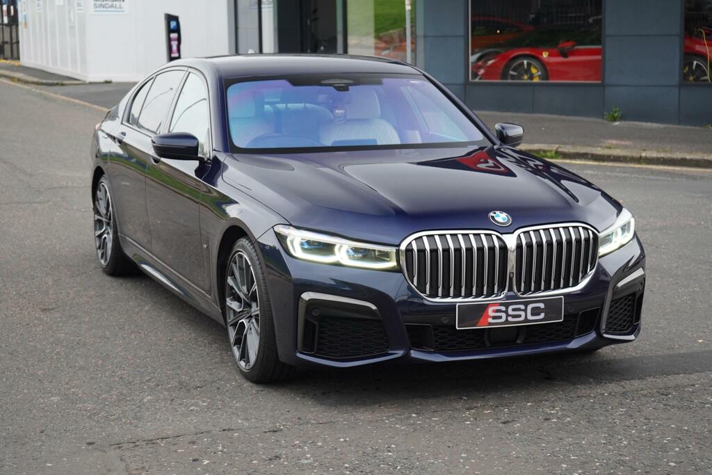 BMW 7 Series 3.0 740D M Sport Xdrive Euro 6 Ss Blue #5