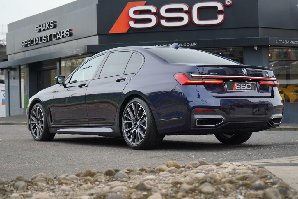 BMW 7 Series 3.0 740D M Sport Xdrive Euro 6 Ss Blue #2