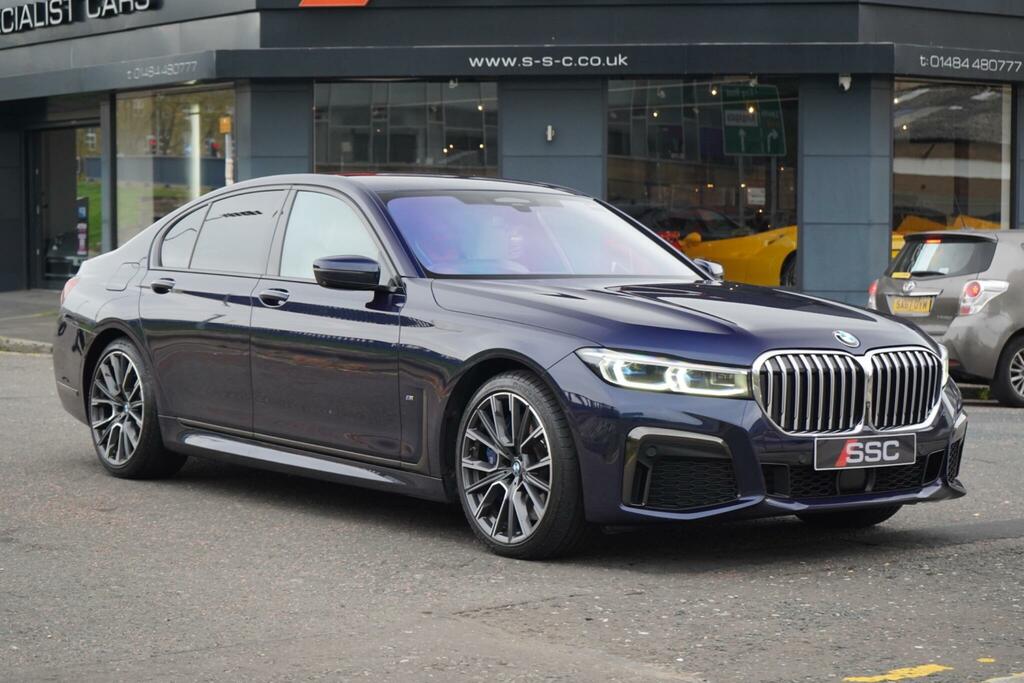 BMW 7 Series 3.0 740D M Sport Xdrive Euro 6 Ss Blue #4